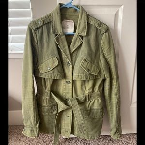 Hei Hei by Anthropologie Ruffle Anorak Jacket SZ M